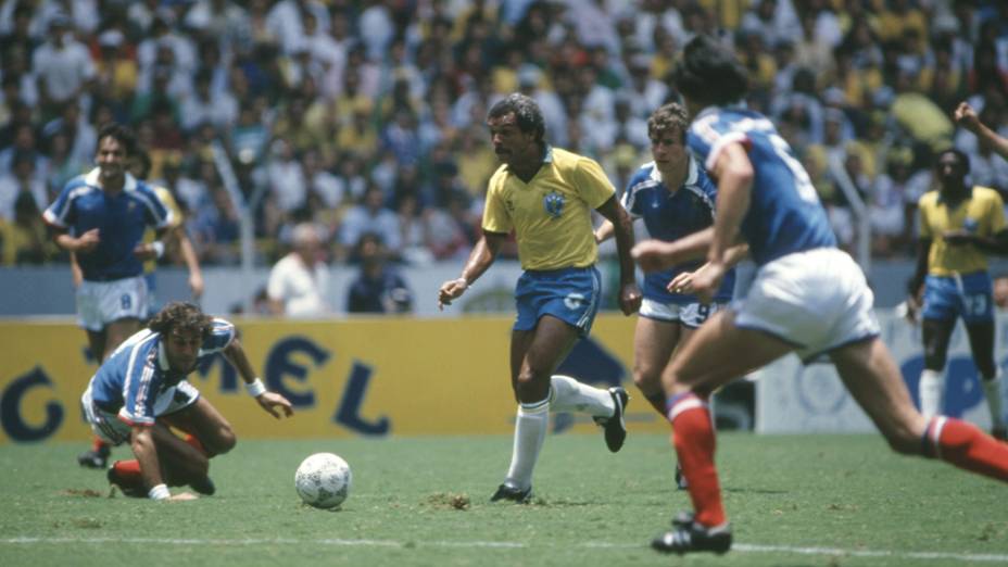 World Cup 1986: France v Brazil